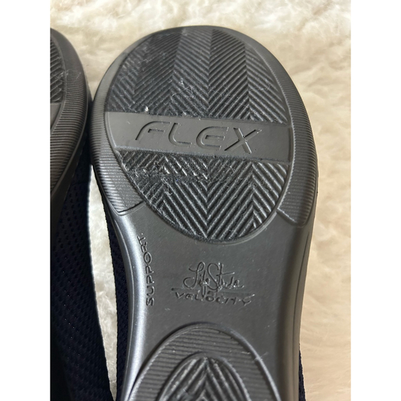 LifeStride Indy Slip-on Wedge Heels Navy Blue Women Size 10M - Picture 8 of 8